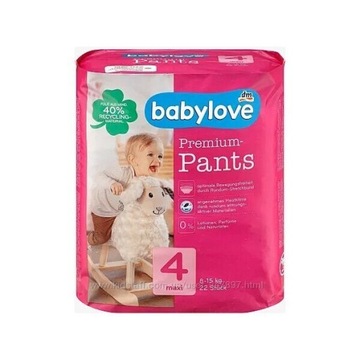 Babylove Pieluchomajtki Premium 4Maxi 8-15kg22s