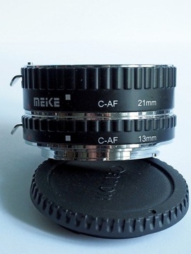 Pierścienie macro Meike dla Canon EOS EF lub EF-S