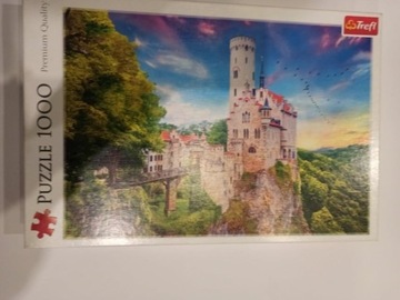 puzzle 1000 trefl zamek lichtenstein niemcy