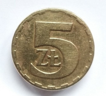 5 złoty 1977  ładna w kapslu