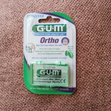 Sunstar GUM Ortho miętowy wosk ortodontyczny 