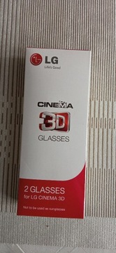 LG 3 D GLASSES AG-200 2 SZTUKI PASYWNE KOMPLET