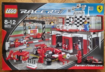 LEGO 8672 Racers - Linia Mety Ferrari