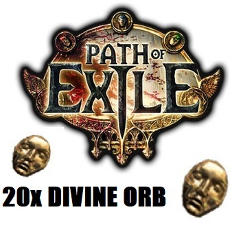 Path of Exile PoE Crucible 20x Divine Orb PC 100%