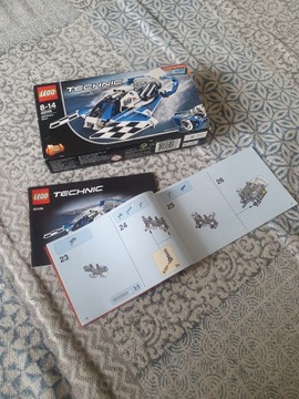 lego technic 42045, 8-14 lat ,kompletny, stan bdb