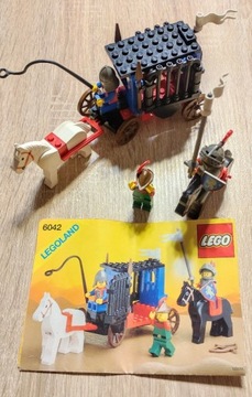 Klocki LEGO 6042 komplet z instrukcją z roku 1990