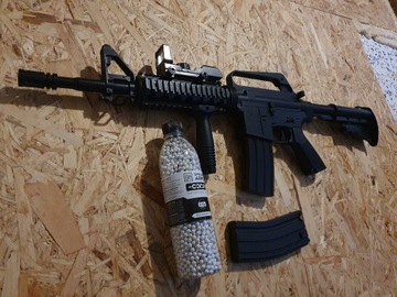 Karabin pistolet replika na kulki M16 