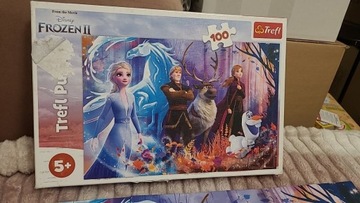 Trefl Puzzle 100el. Disney Kraina Lodu 2 Magia