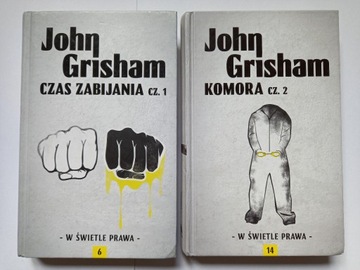 JOHN GRISHAM - Czas zabijania + Komora - 2 TOMY