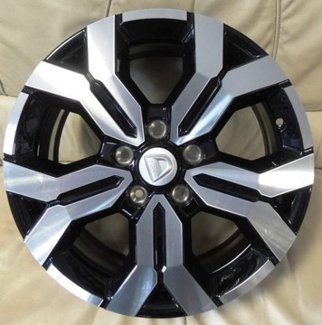 4× Felgi aluminiowe 6.5 R17 5x114.3 Renault DACIA