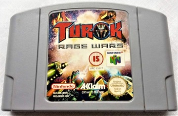 TUROK RAGE WARS ANG EUR PAL NINTENDO 64