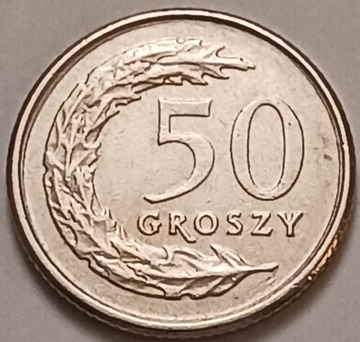 50 gr groszy 2010r.nakład 12.000.000 szt.