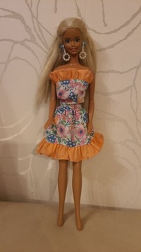 lalka barbie sukienka