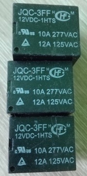 Przekaźnik JQC-3FF 12VDC-1HTS