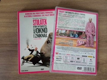 Stulatek który wyskoczył przez okno i zniknął DVD