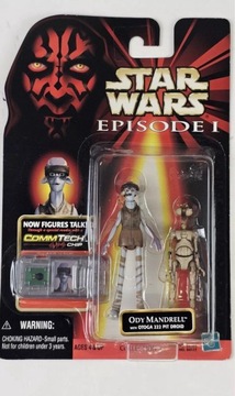 Star Wars Episode I Ody Mandrell with PIT Droid