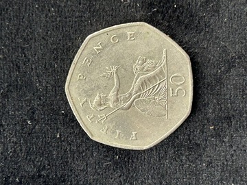 50 Pence Elizabeth II 1997