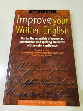 Improve  your written english