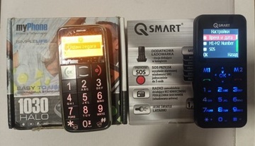 Telefon Q-SMART SP171 Czarny / myPhone 1030 HALO