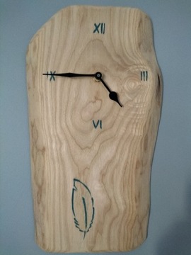 Zegar drewniany