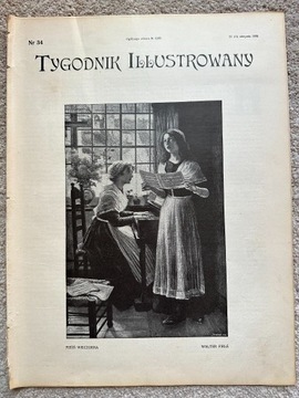 Tygodnik Ilustrowany 34/1902 Okocim Płock hazard