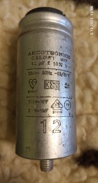 ARCOTRONICS-12 MIKRO F  KONDENSATOR ROZRUCHOWY