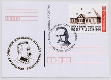 Józef Piłsudski - karta okol. 2017 rok