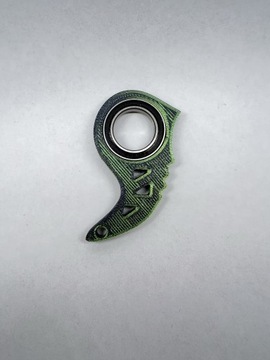 KEYRAMBIT KEYSPINNER MISTIC GREEN BRELOK KARAMBIT