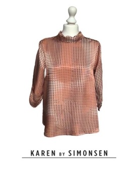 Nowa bluzka z wiskozy Karen by Simonsen, r. 38