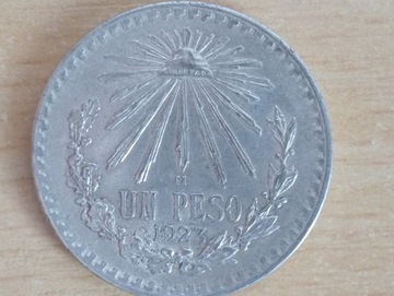 Peso 1923 Srebro 