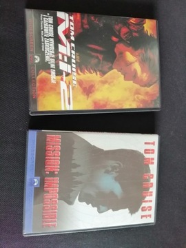 Mission Impossible 1 + M:i-2  DVD dwie części 