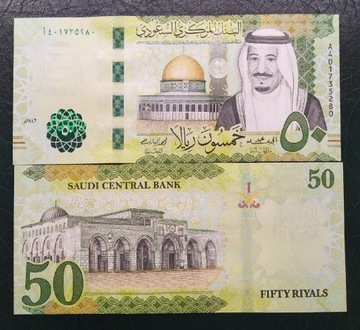 Arabia Saudyjska  50 riali 2021 UNC