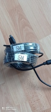 Przewód kabel mini DIN 4 pin s-video 2 x 5m kamera