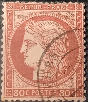 Znaczek pocztowy Francja-Ceres z 1872/1875