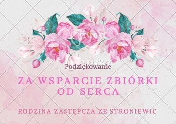 Cegielka - Podziekowanie za wsparcie Zbiorki