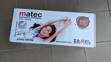 Elektryczna mata podłogowa grzewcza ZAMEL MATEC 2,5m2