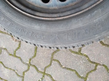 Zimowe opony 205/60r16 z felgami, używane