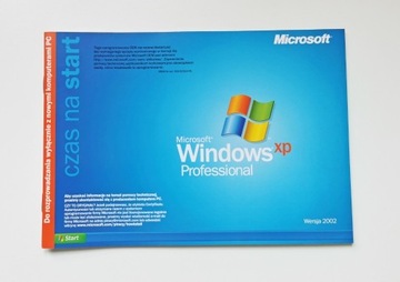 Windows XP Professional SP2, CD + klucz COA