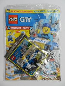 "Lego City" 1/22 + policjant z samochodem