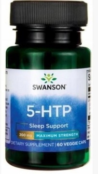 Swanson 5-HTP 200mg - 5-Hydroksytryptofan eskpres!