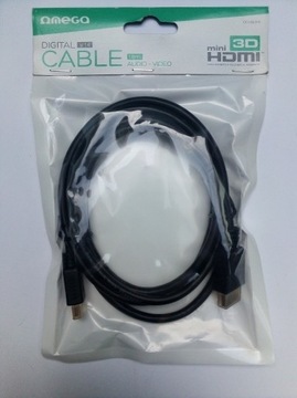 Kabel HDMI - miniHDMI 1.8m 3D
