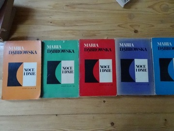 Maria Dąbrowska, Noce i Dnie Tom 1-5