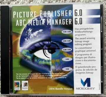 MICROGRAFX Picture Publisher 6 ABC Media Manager 6