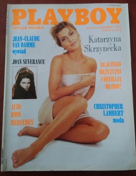 6/1995 Playboy Edycja Polska-Katarzyna Skrzynecka