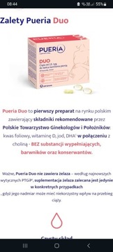 Pueria duo suplement diety dla kobiet w ciąży