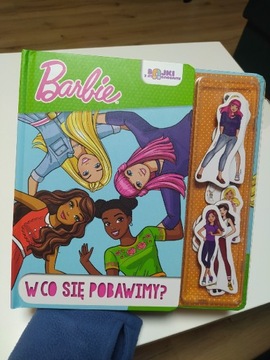 Książka z magnesami Barbie