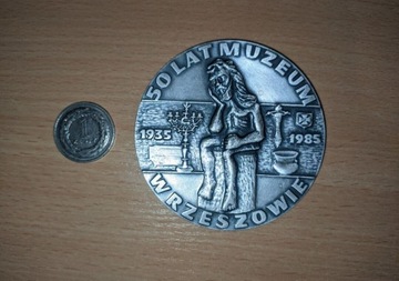 Medal pamiątkowy 50 lat muzeum w Rzeszowie 