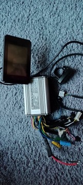 Sterownik z wyświetlaczem USB KT 20a 48v.