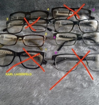 okulary/oprawki Karl Lagerfeld damskie/meskie