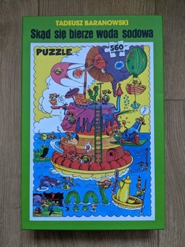 Puzzle "Skąd się bierze woda sodowa" 560 el.